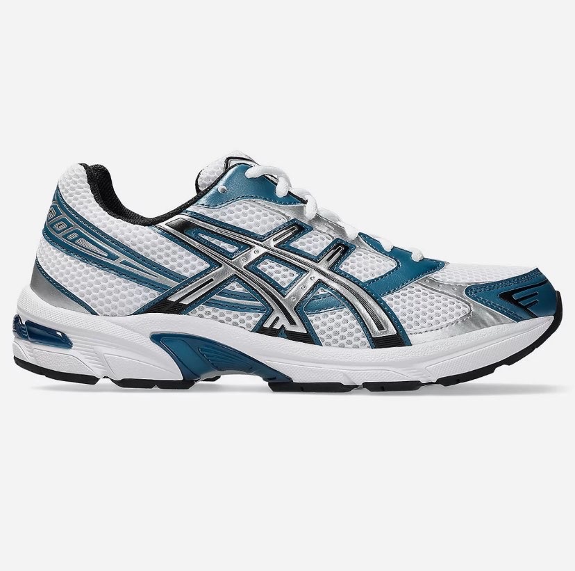 Asics Gel-1130 White / Restful Teal — sneakers authentiques Paris Île-de-France KingOffShoes