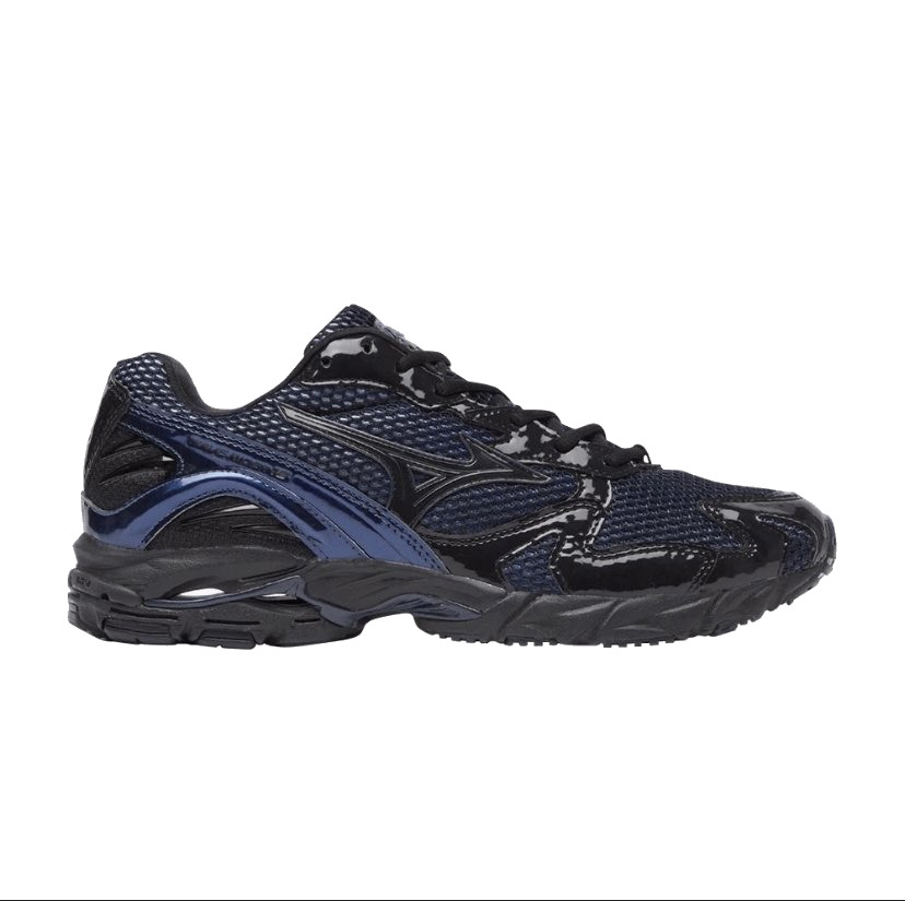 Mizuno END. x Wave Rider 10 Bleu marine — sneakers authentiques Paris Île-de-France KingOffShoes