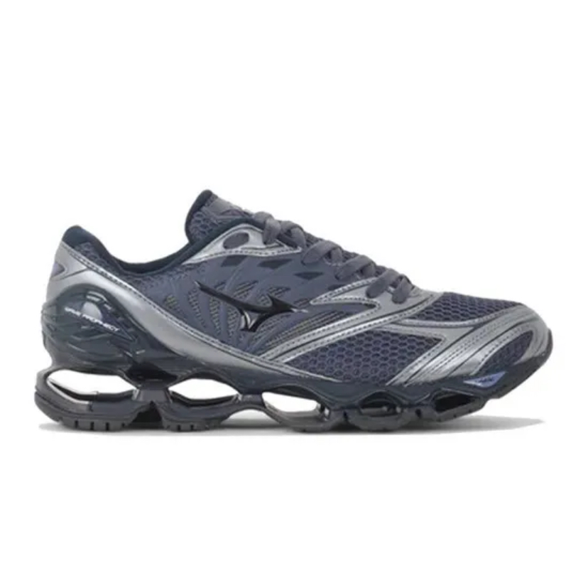 Mizuno Wave Prophecy LS Odyssey Gray — sneakers authentiques Paris Île-de-France KingOffShoes
