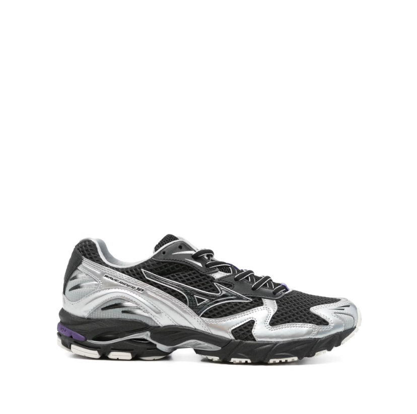 Mizuno Wave Rider 10 Millennium Noir argent — sneakers authentiques Paris Île-de-France KingOffShoes