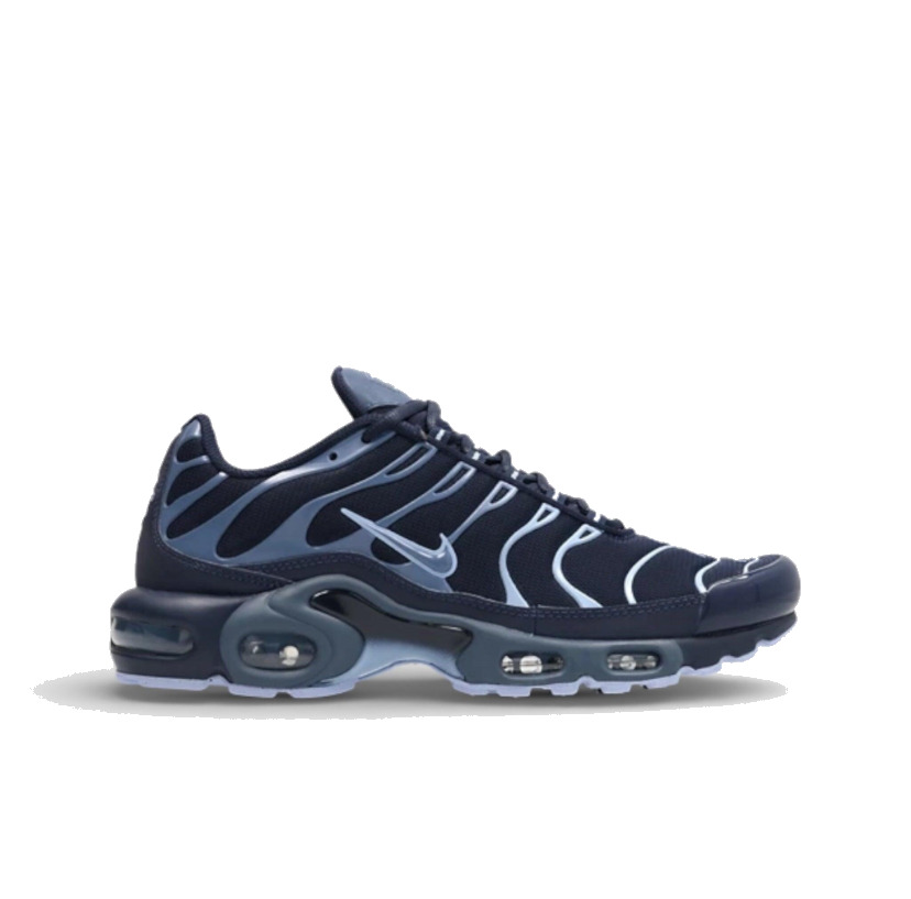 Nike Air Max Plus Obsidian / Aluminium bleu foncé — sneakers authentiques Paris Île-de-France KingOffShoes