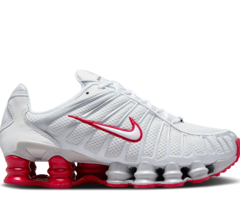 Nike Show TL Platinum Tint / Gym Red — sneakers authentiques Paris Île-de-France KingOffShoes