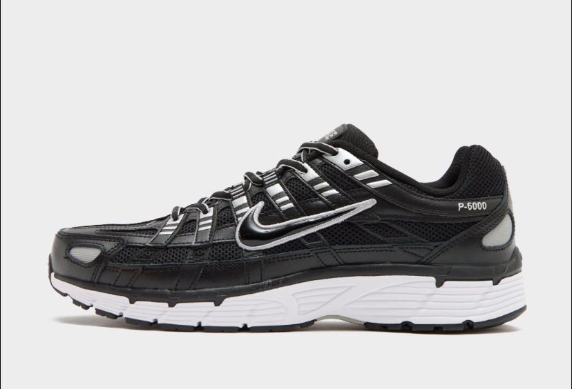 Nike P-6000 Noir blanc — sneakers authentiques Paris Île-de-France KingOffShoes